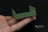Quinta Studio QD+48568 URAL 4320 3D-Printed & coloured Interior on decal paper (KittyHawk/Zimi model) (with 3D-printed resin parts) 1/48